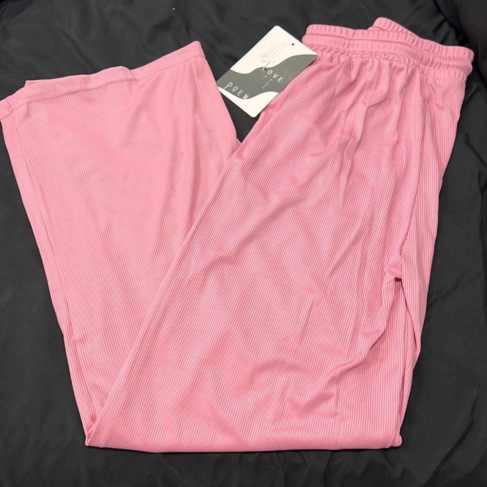 Nwt bar t boutique ribbed lounge pants
